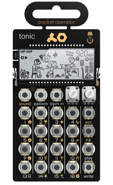 Illustration for article titled This Pocket-Sized Synth Uses Dial-up Internet Tricks to Share Sounds and Songs